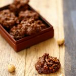 biscuits croustillants noisettes chocolat