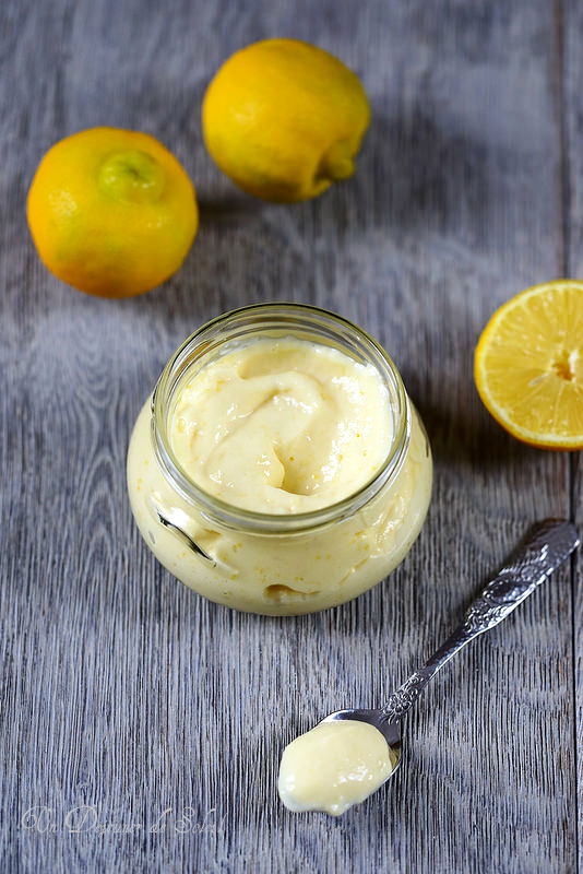 Crème au citron bergamote (curd)