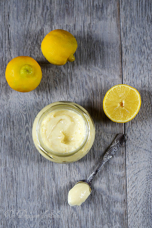 Curd ou crème au citron bergamote