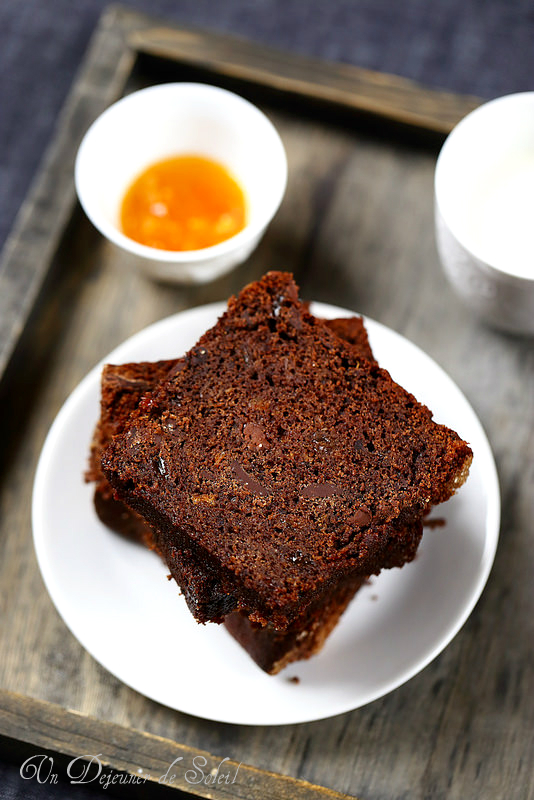 Recette cake au chocolat et à l'orange confite - Marie Claire