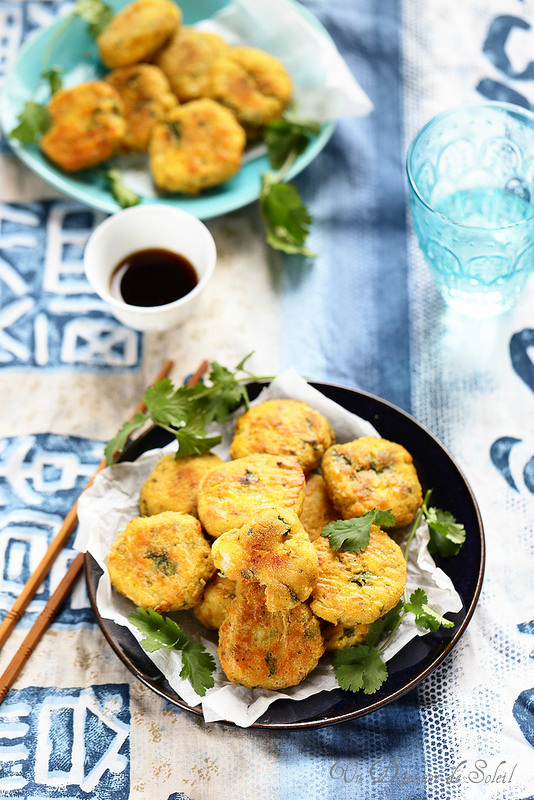 croquettes de poisson thailandaise