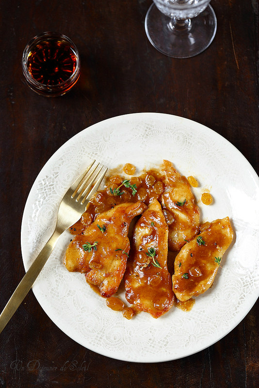 Escalopes De Poulet Au Marsala Comme En Italie Un Dejeuner De Soleil