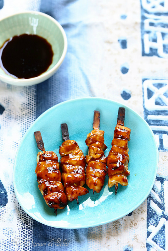 brochettes poulet yakitori