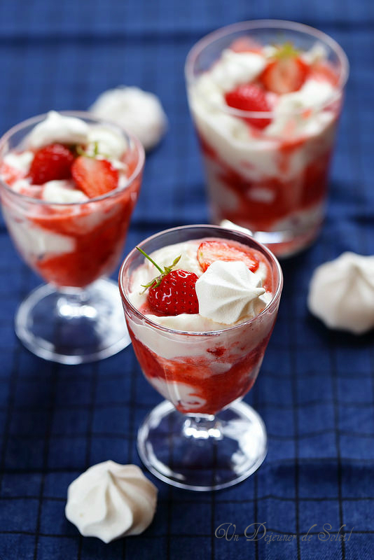 eton mess fraises