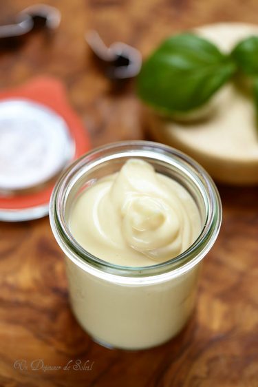 mayonnaise minute deux recettes