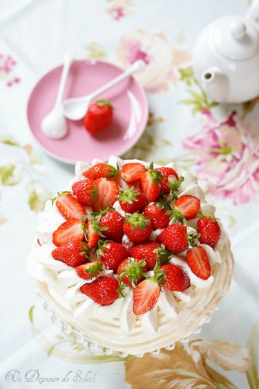 pavlova fraises recette parfaite
