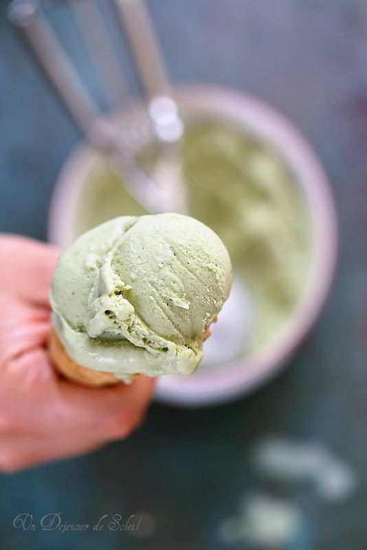 Glace A La Pistache Sans Sorbetiere Un Dejeuner De Soleil