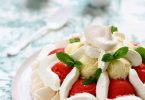 vacherin fraise vanille