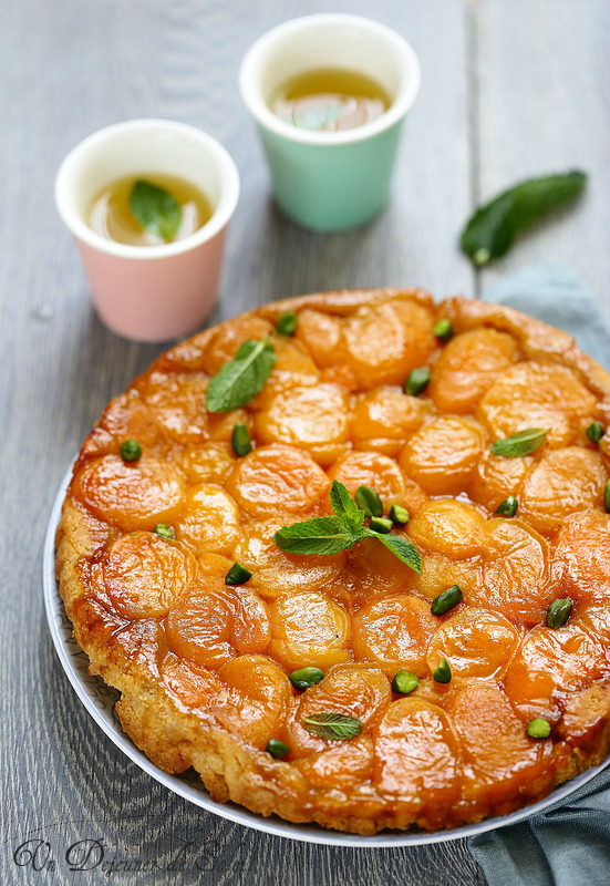 Tarte tatin aux abricots