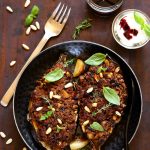 aubergines farcies viande orientale
