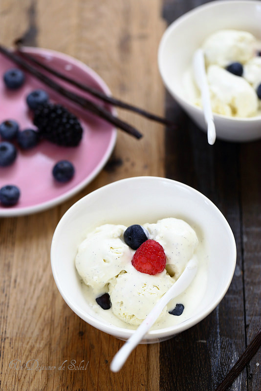 glace vanille sans sorbetiere sans oeufs