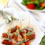 mini bouchees poulet jambon saltimbocca