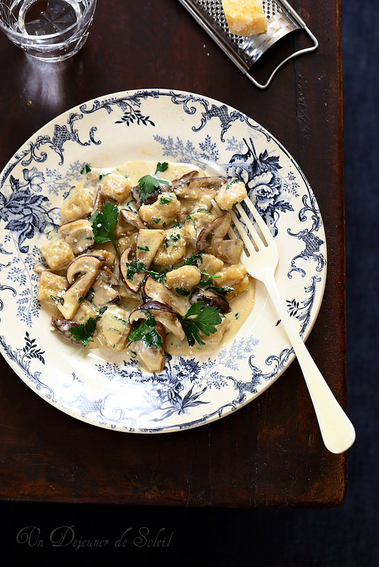 gnocchi cepes recette italienne