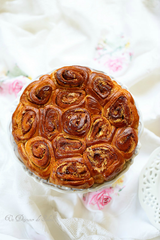 brioche roulee italienne torta rose