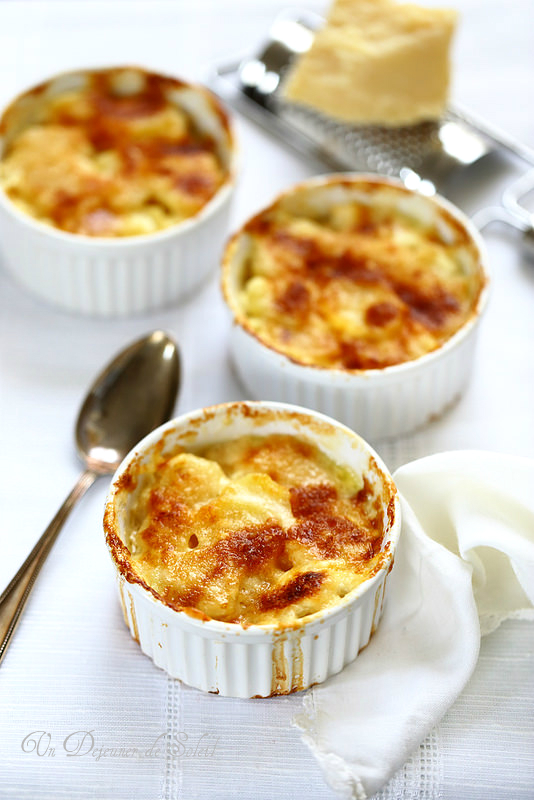 gratin pommes de terre parmesan