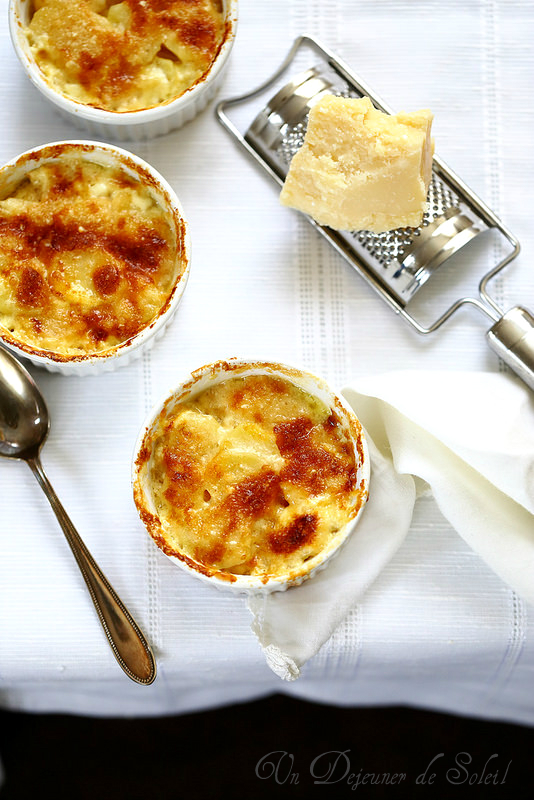 Gratin De Pommes De Terre Au Parmesan Un Dejeuner De Soleil