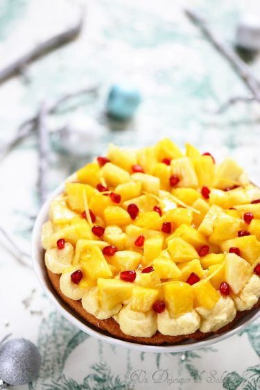 entremets coco ananas sans gluten pierre herme