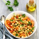 salade pois chiches orange recette italienne