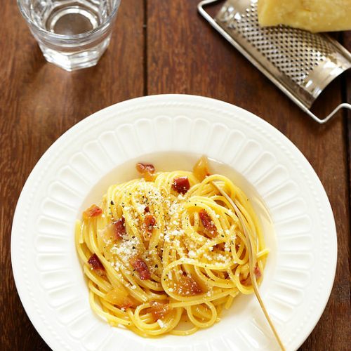 Recette - La véritable recette de pâtes à la carbonara - Sauces pour Pâtes