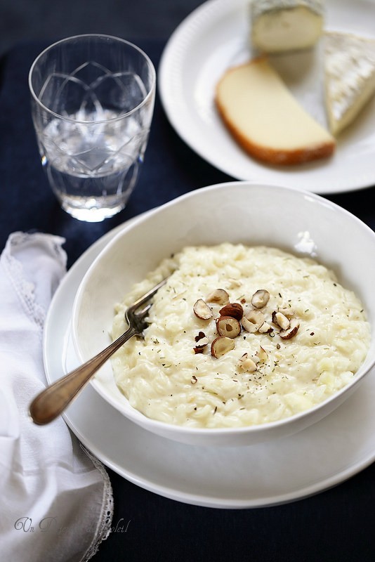 Risotto au fromage