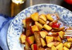 crepes cidre pommes sauce caramel