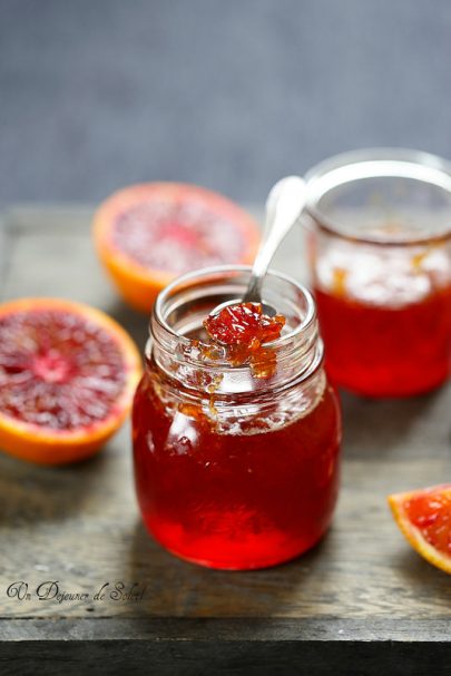 Marmelade d’orange sanguine