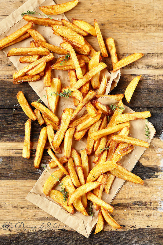 Recette Frites de pommes de terre à la poêle