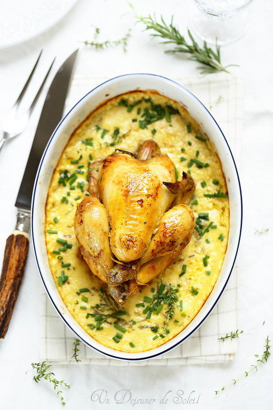 poulet coquelet moutarde