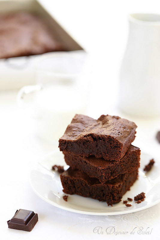 Brownie Tres Fondant Fudgy Un Dejeuner De Soleil