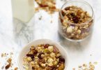 granola maison recette base noisettes pistaches