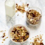 granola maison recette base noisettes pistaches