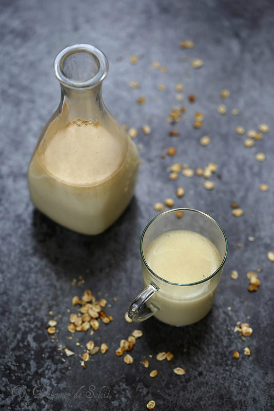 lait avoine maison recette base