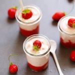 mousse fraise mascarpone yaourt