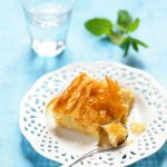 tourte grecque semoule creme patissiere galaktoboureko