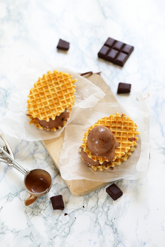 glace chocolat sans sorbetiere