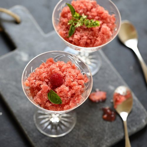 Granité ou granita - Dix recettes faciles sans sorbetière - Un déjeuner ...