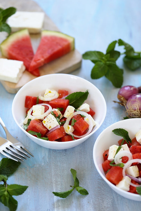 salade pasteque feta