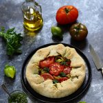 tarte rustique tomates pesto