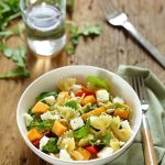 salade pates melon avocat feta