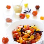 salade tomates cerise moutarde