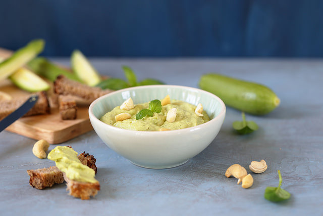 Tartinable de courgette pour l'apéritif ou un en-cas maison