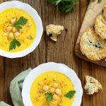 soupe courge pois chiches