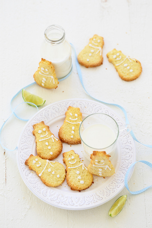 Sables coco citron vert recette