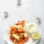 crevettes croustillantes coco mayonnaise citron vert