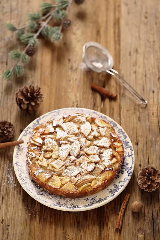 Gâteau invisible poires