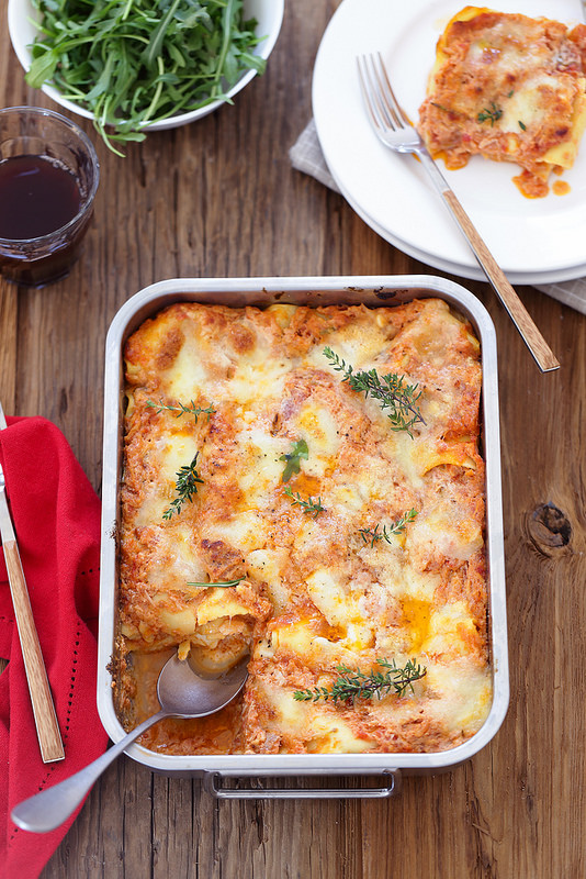 Lasagne napolitaines (deux recettes) - Un déjeuner de soleil