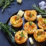 mini quiches fromage oignon confit aperitif