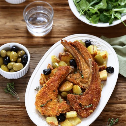 Escalope de porc panée - Recette facile et vidéo - Un déjeuner de soleil