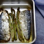 maquereau asperge rotis