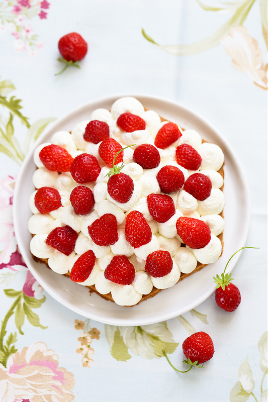 Dix recettes faciles de tarte aux fraises : creme patissiere, chantilly, mascarpone, compote, confiture 